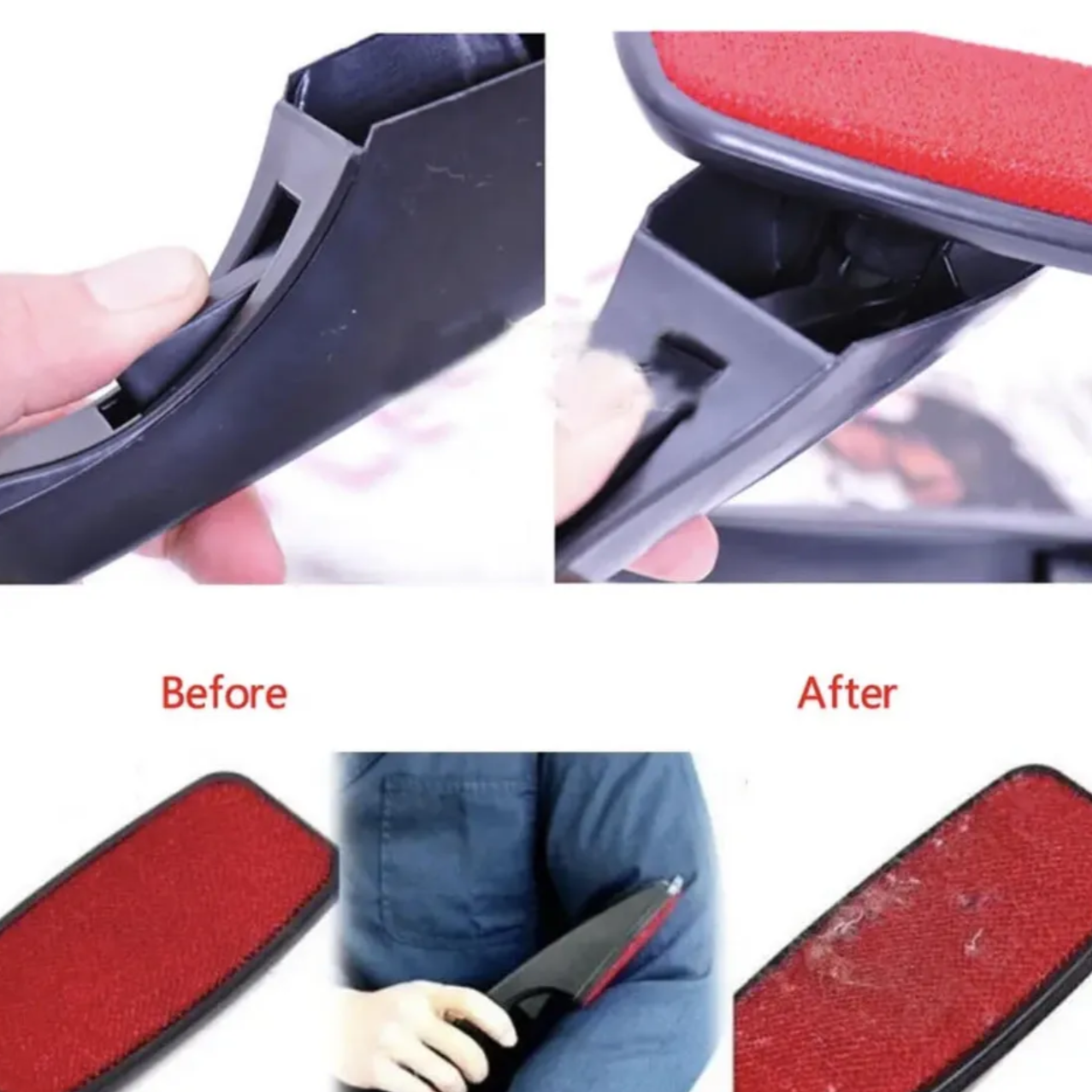 Lint Magic Brush Clothes Pet Dog Cat Hair Remover Fabric Dry Clean UK SELLER