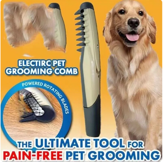 Knot Out - Electric Pet Grooming Comb FACTORY SEALED  by Pet Combs (As Seen On TV)