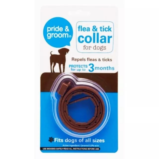 Dog Flea & Tick Collar Flee Lasts 3 Months Protection Stretch Fits All Size Dog