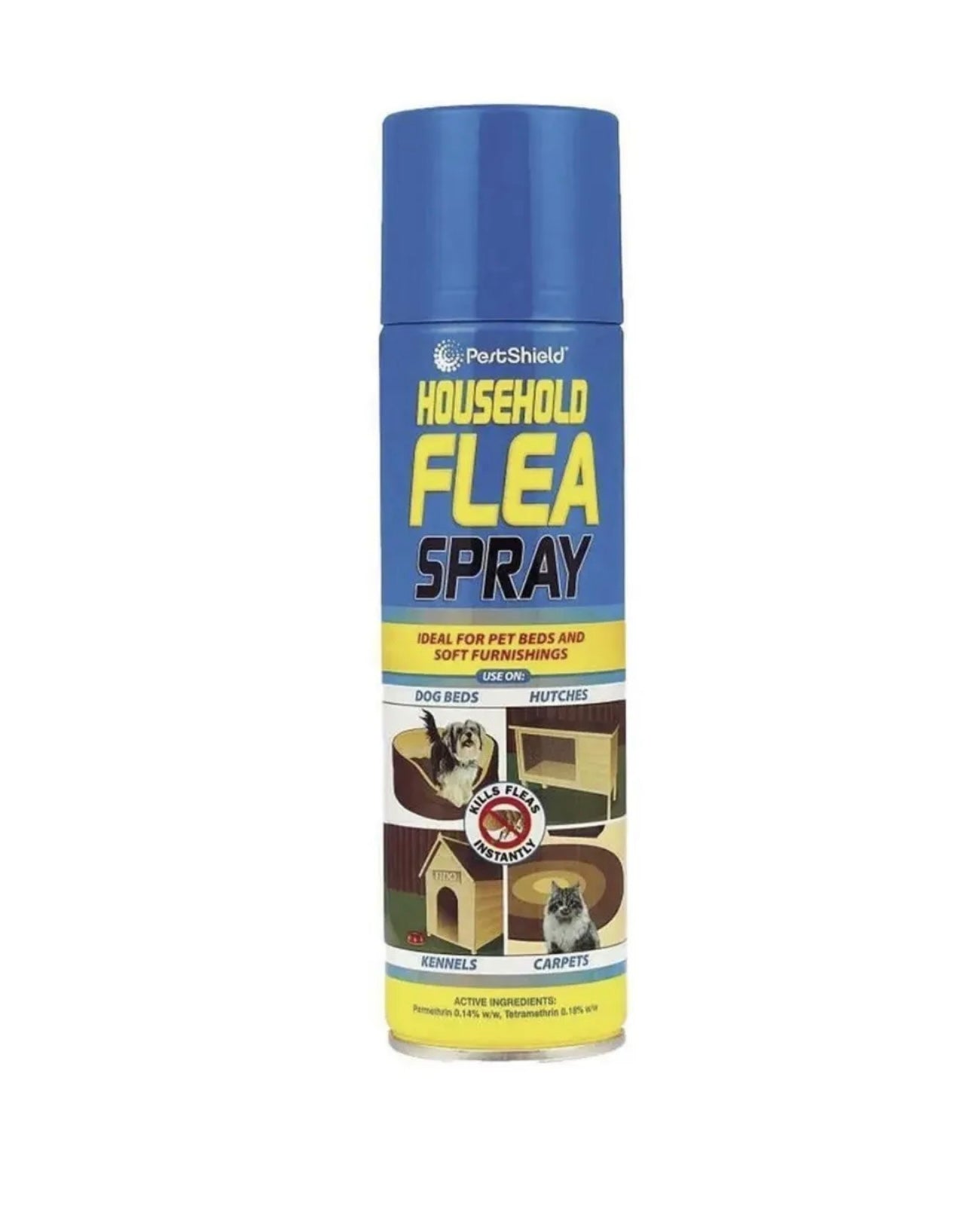 200ML FLEA KILLER SPRAY AEROSOL ANIMAL DOG CAT PET BED FOR HOME FLEA CARE