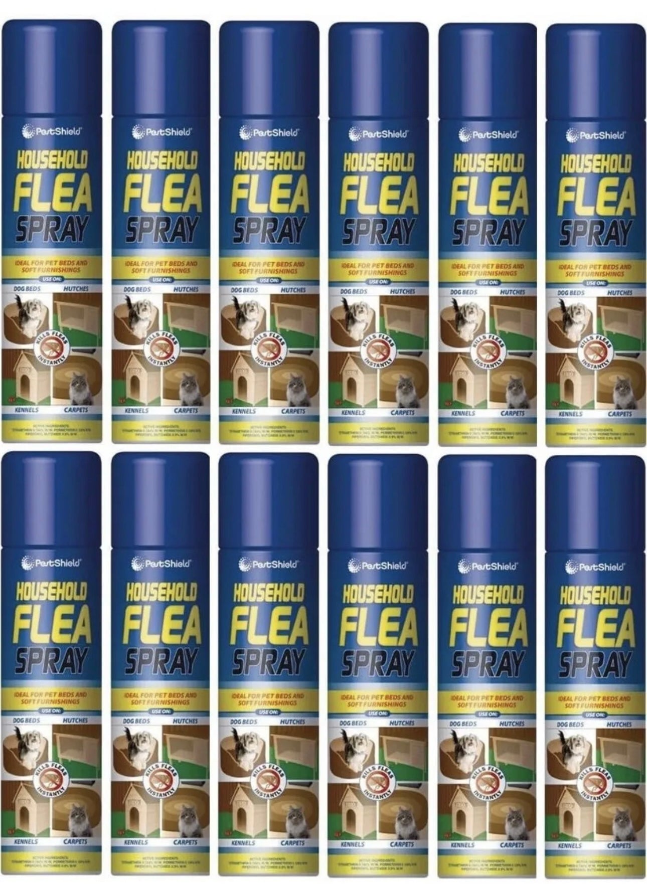 200ML FLEA KILLER SPRAY AEROSOL ANIMAL DOG CAT PET BED FOR HOME FLEA CARE