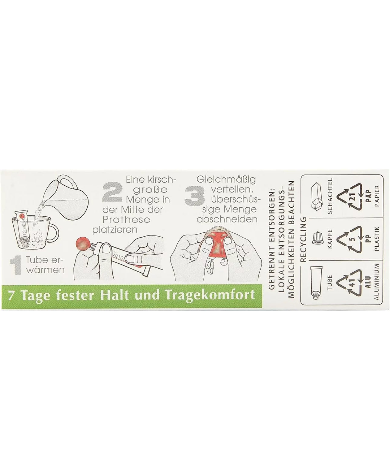 Dinabase 7 Gel Adhesive Rebasing Dentures