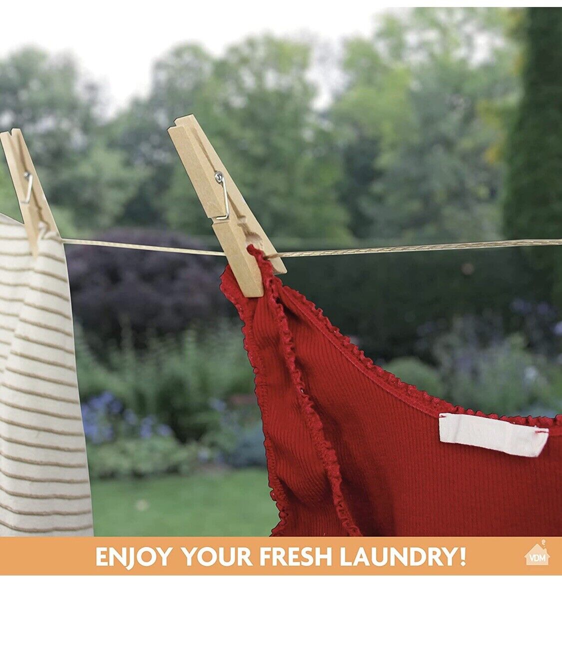 Heavy Duty Extra Strong Steel Core Washing Line Clothes Line Laundry Drying Line