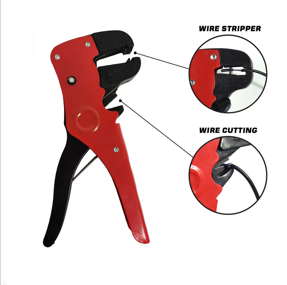 2 Pcs Marksman Automatic Wire Cable Stripper & Crimping Tool Auto Cutter Wires